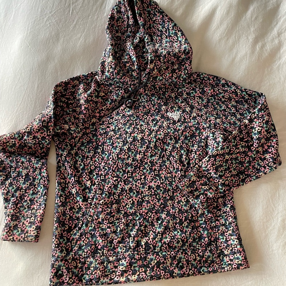 Gola by Anthropology floral hoodie sweatshirt. New with tags.
